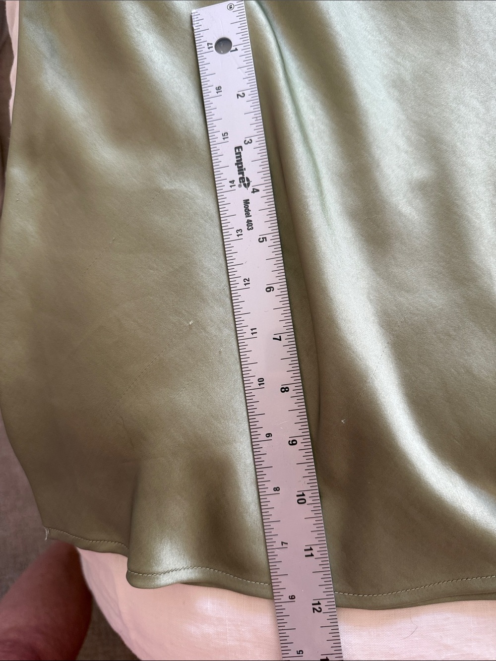Ava & Viv Sage Green Satin Strappy Midi Dress Size 2X Wedding Guest Homecoming - Picture 9 of 9
